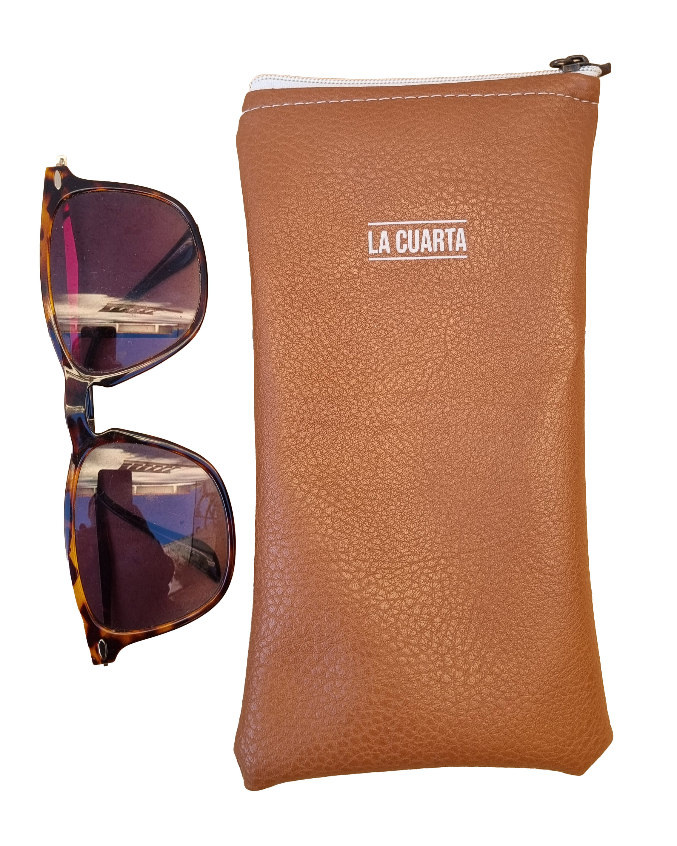 Porta Lentes Leather Suela