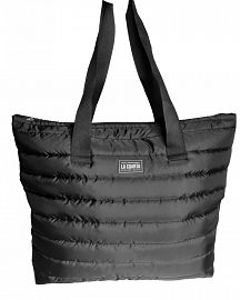 Super Bag Black Puffer