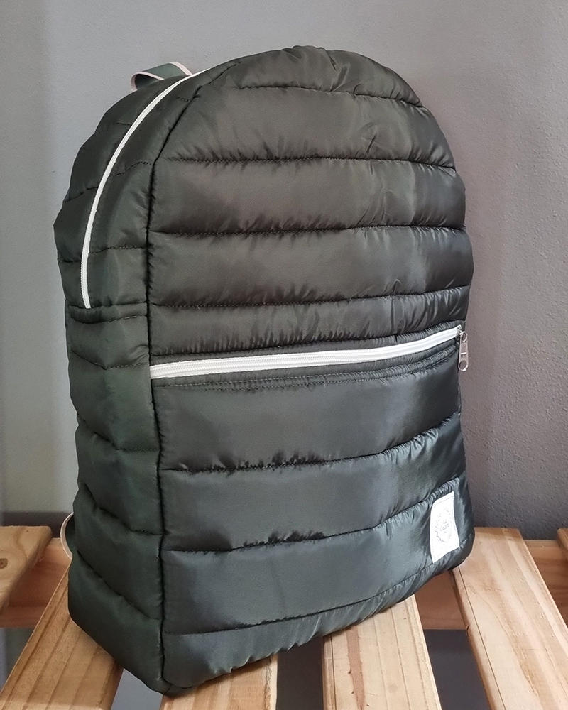 Mochila Puffer Green Big 