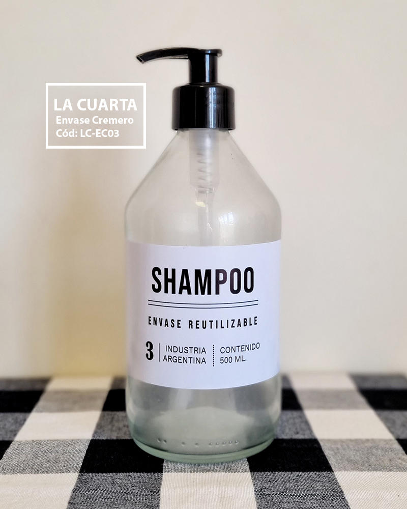 Envase Cremero Shampoo