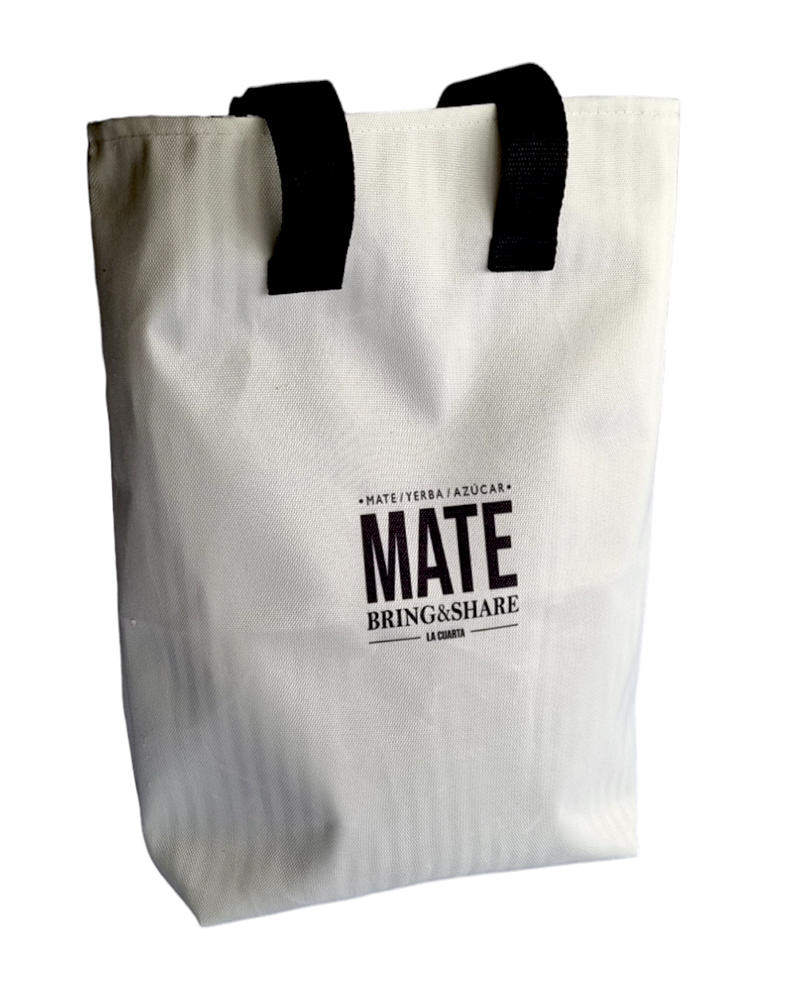 Bolsa Matera Bring&Share - Blanca/Negra