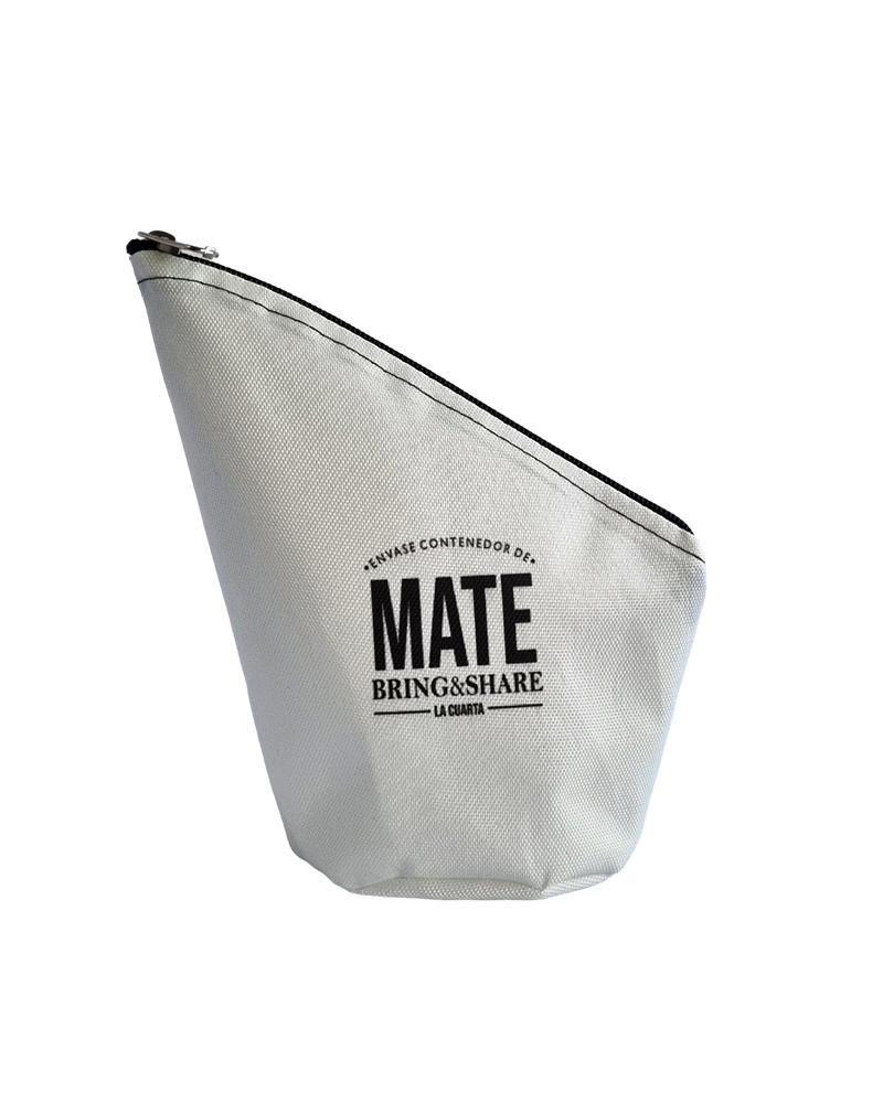 Porta Mate Cordura - Blanco