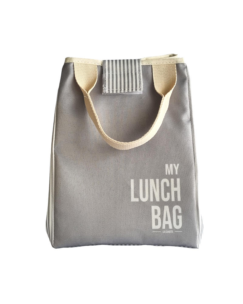 Lunchera Plegable - Gris