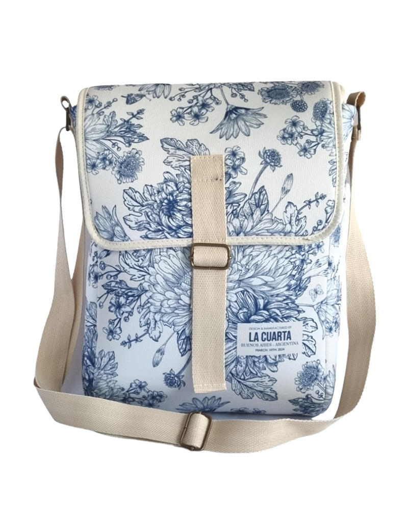 Bolso Matero Neo - Blue Flowers