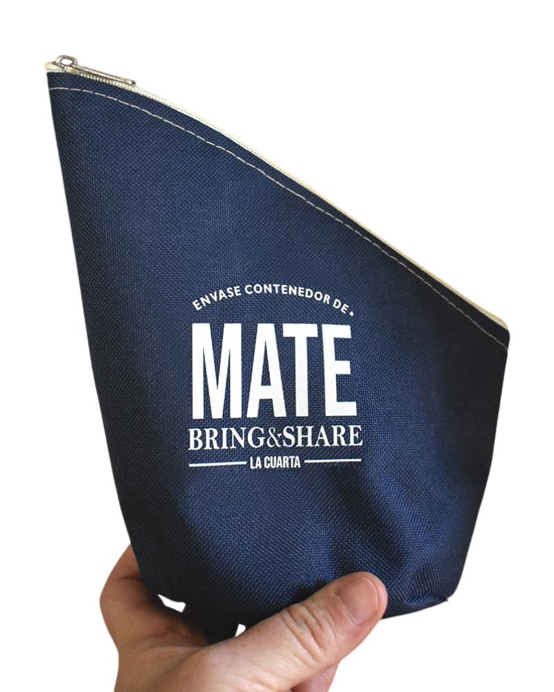 Porta Mate Cordura - Bring&Share - Azúl