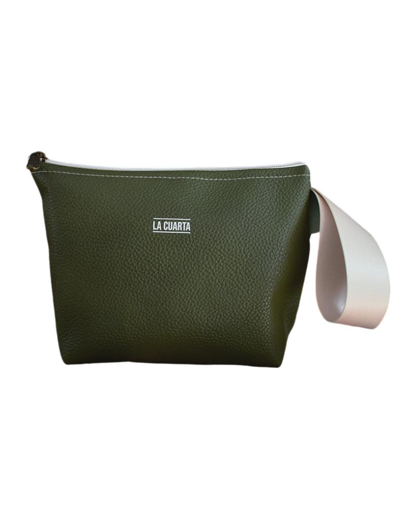 Neceser Aurelia Leather Eco - Verde