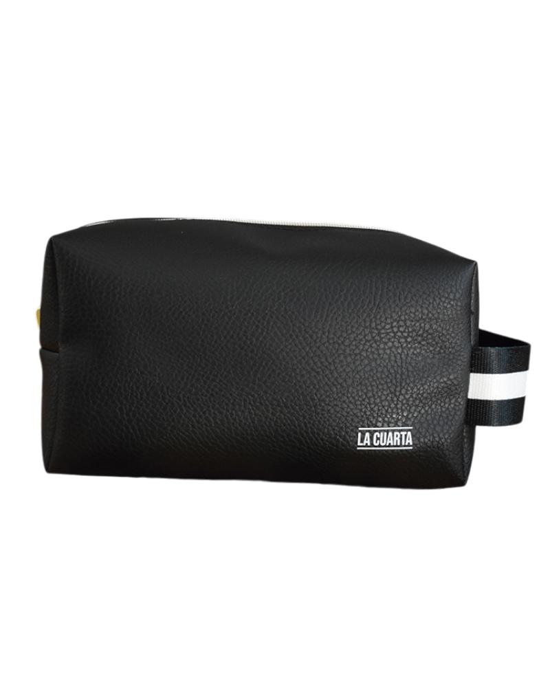 Neceser Cubic Leather Eco - Negro