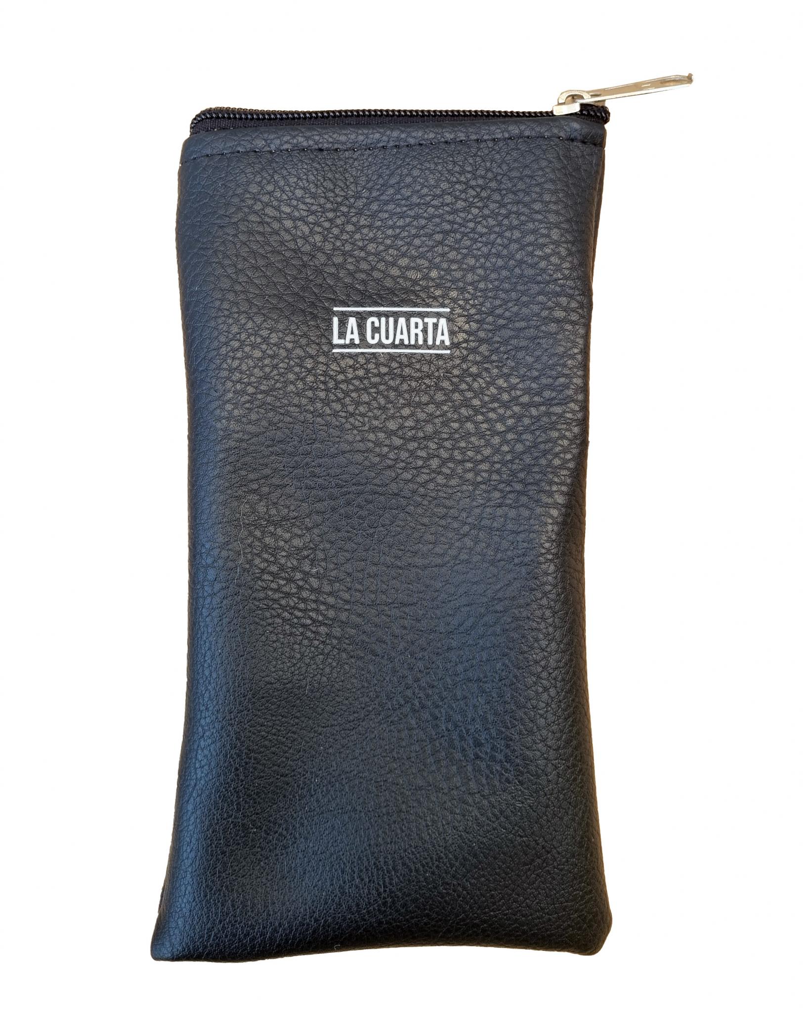 Porta Lentes Leather Negro