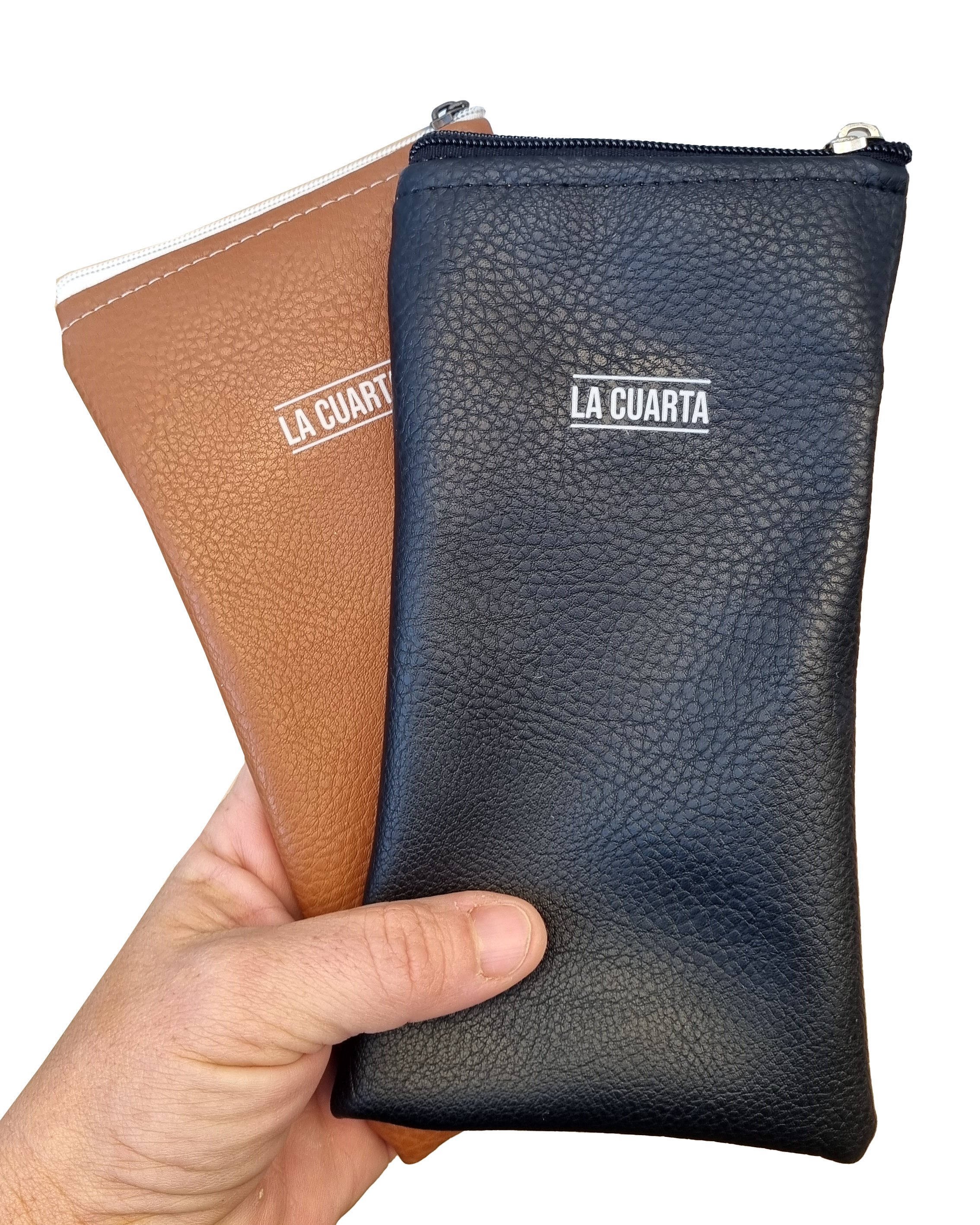 Porta Lentes Leather Negro