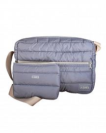 Set Bolso + Neceser Puffer Tati - Gris