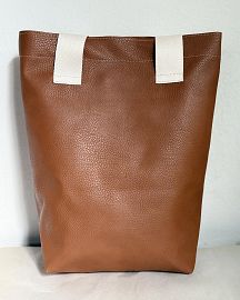 Cartera Matera Leather Eco - Camel
