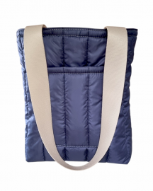 Tote Cute Puffer Azul - NEW ANTICIPO FALL WINTER 2025