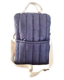 BOLSO MATERO PUFFER CUBÉ AZÚL- NEW! FALL WINTER 2025
