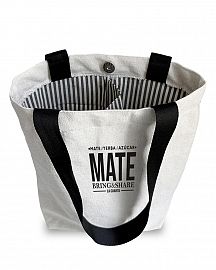 Bolsa Matera con División! de Lona BYN